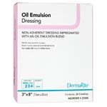 DermaRite Oil Emulsion Non-Adherent Wound Dressing 3x8 inch Box of 24 thumbnail