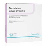 DermaRite Petrolatum Gauze Dressing 1x8 inch Box of 50 thumbnail