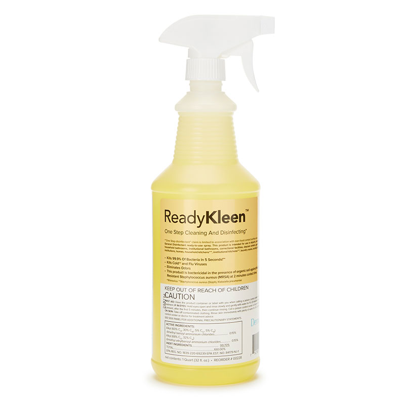 DermaRite ReadyKleen Ready-To-Use One Step Disinfectant Cleaner 32 ounce