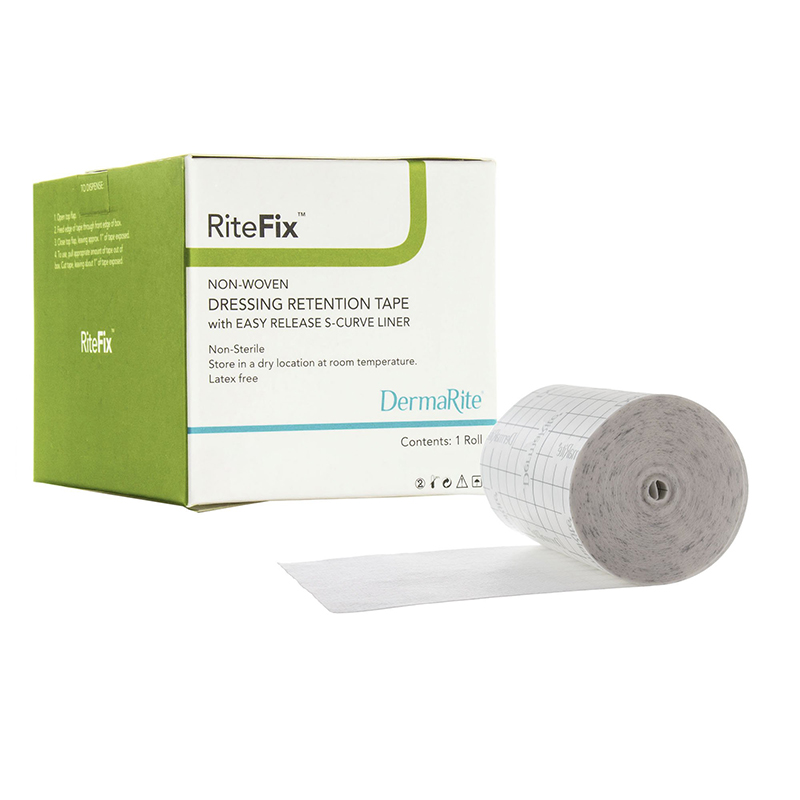 DermaRite RiteFix Retention Tape Roll 1inx11yds