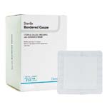 DermaRite Sterile Bordered Gauze Dressing with Adhesive Border 4x10 inch Box of 25 thumbnail