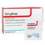 DermaRite Stingfree Skin Prep Wipes Box of 50 thumbnail