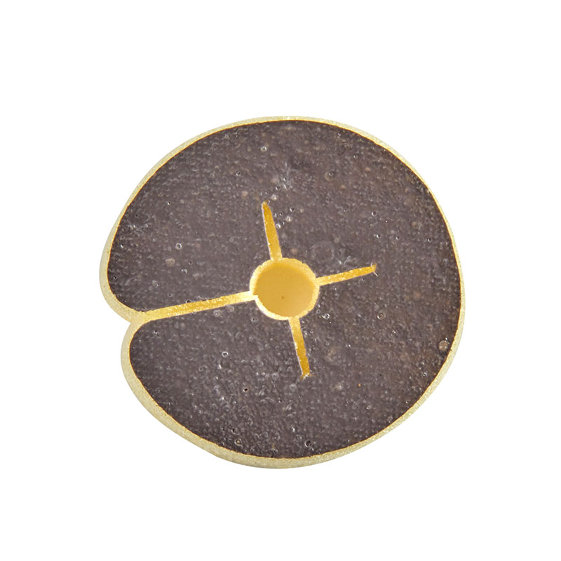 DeRoyal Algidex Ag IV PATCH Silver Alginate Catheter Foam Dressing 1 inch Disc with 4mm Opening Box of 5