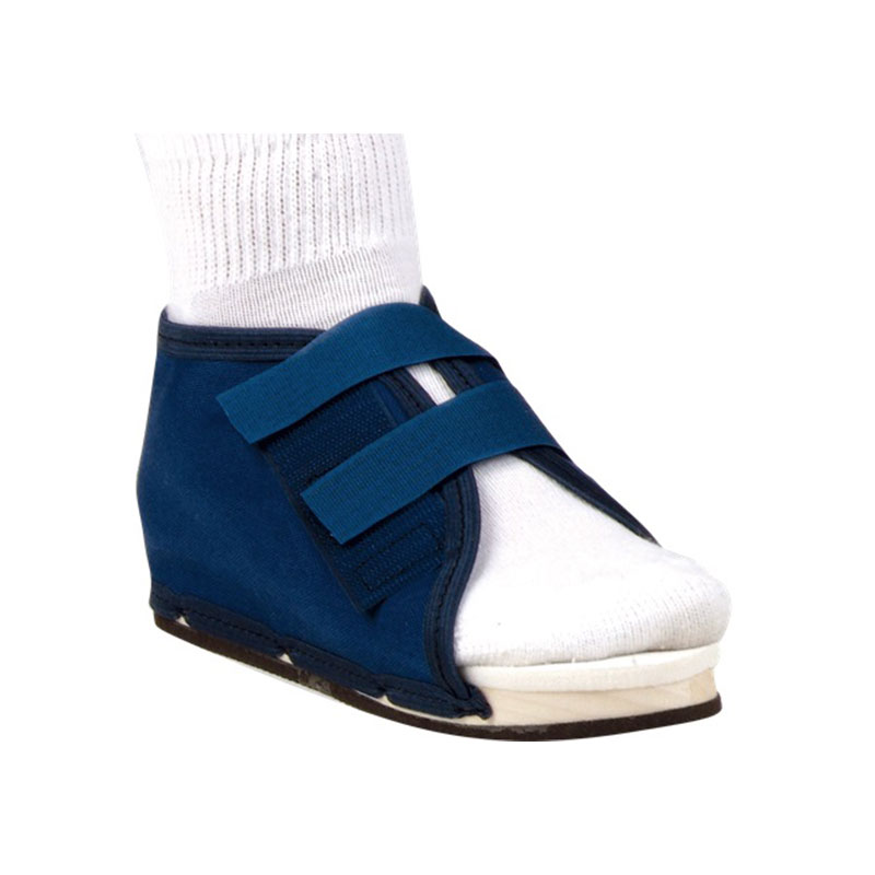 DeRoyal Cast Shoe Navy Canvas Rocker Open Large