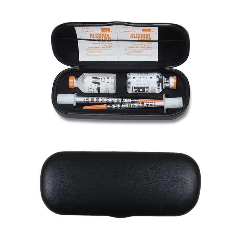 Buy D.I. Insulin and Syringe Carrying Case Black Medicool Supplies