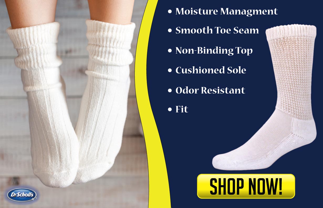 Dr. Scholl's Therapeutic Support Socks at ADW Diabetes