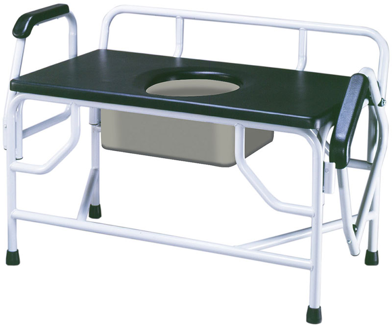 Drive Medical Bariatric Extra Large Drop Arm Commode Home Medical