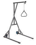 Drive Medical Heavy Duty Silver Vein Trapeze with Base and Wheels thumbnail