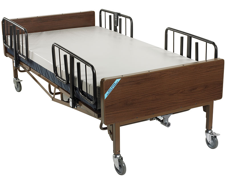 Drive Medical Super Duty Bariatric Hospital Bed w/Mattress & Rails