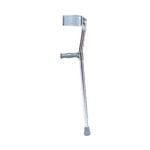 Drive Medical Heavy Duty Lightweight Bariatric Forearm Crutches Chrome thumbnail