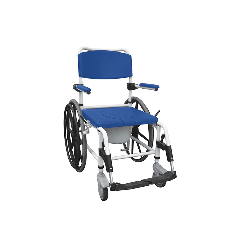 Drive Medical Aluminum Shower Commode Wheelchair