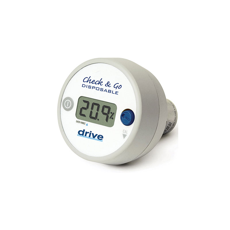 Drive Medical O2 Analyzer with 3 Digit LCD Display
