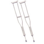 Drive Medical Adult Walking Crutches With Underarm Pad & Handgrip thumbnail