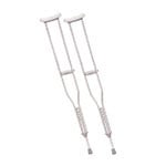 Drive Medical Tall Adult Walking Crutches w/Underarm Pad & Handgrip thumbnail