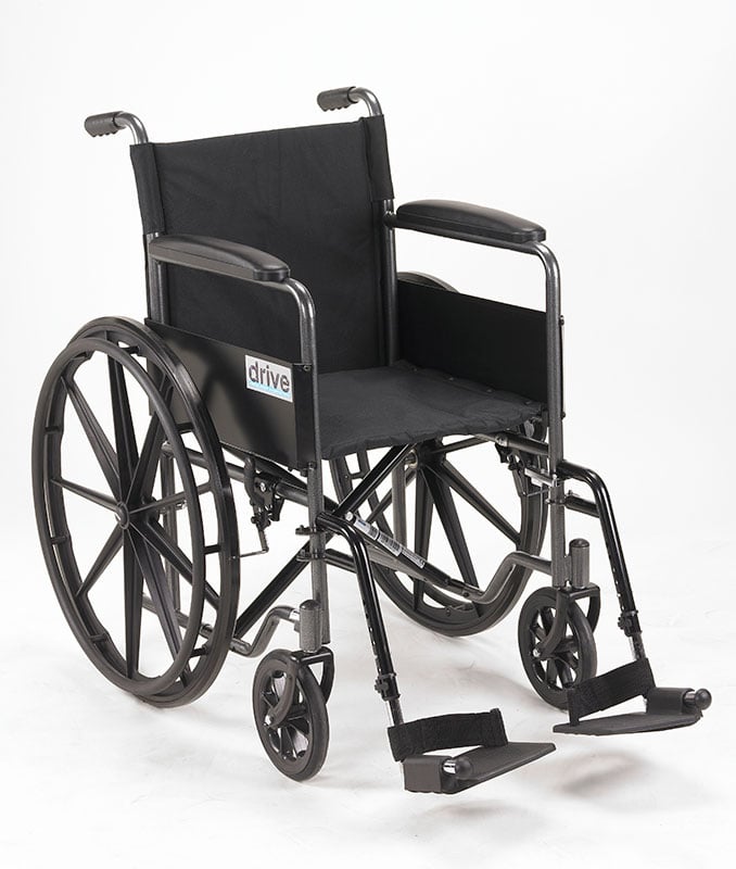 Drive Medical Silver Sport I Wheelchair - SSP118FASF