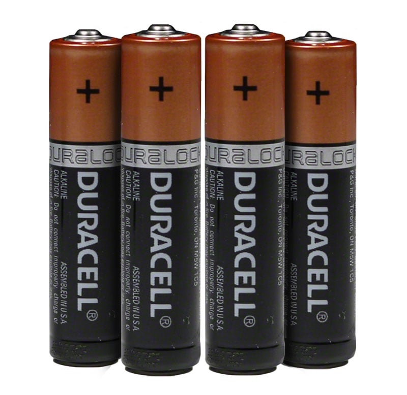 AAA Batteries - Pack of 4