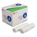Dynarex Self-Adhering Stretch Gauze Bandage 4 inch Nonsterile Box of 12 thumbnail