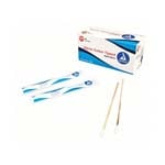 Dynarex Sterile Cotton Tipped Applicator with Wood Shaft 6 inch Box of 100 thumbnail