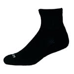 Ecosox Diabetic Bamboo Quarter Socks Black MD pair 6-pack thumbnail