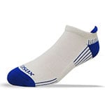 Ecosox Diabetic Bamboo Tab Socks White/Royal Blue LG thumbnail
