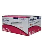 BD Ultra Fine Insulin Syringes 30 Gauge 1cc 1/2" Box of 90 thumbnail