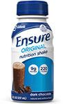 Abbott Ensure Nutritional Shake Dark Chocolate 8oz 6-Pack thumbnail
