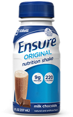 Abbott Ensure Milk Chocolate Nutrition Shake 8oz Each