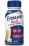 Abbott Ensure Plus Nutritional Shake Gluten-Free Vanilla 8oz Each thumbnail