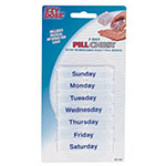 Ezy-Dose 7-Day Pill Chest With Removable Daily Pill Boxes