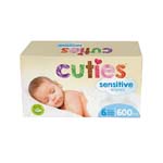 First Quality Cuties Sensitive Soft Wipes Package of 72 thumbnail