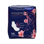 First Quality Incognito by Prevail 3-IN-1 Feminine Pad Maternity Pad Case of 84 thumbnail