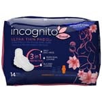 First Quality Incognito by Prevail 3-IN-1 Feminine Pad Overnight Ultra Thin Pad Case of 56 thumbnail