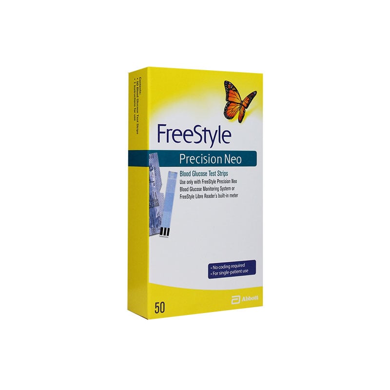 FreeStyle Precision Neo Blood Glucose Test Strips 50 Count