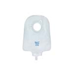 Genairex Securi-T USA 10 inch Urinary Pouch Transparent 1.75 inch Flange Box of 10 thumbnail