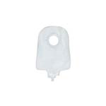 Genairex Securi-T USA 10 inch Urinary Pouch Transparent Flip-Flow Valve 2.25 inch Flange Box of 10 thumbnail