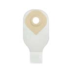 Genairex Securi-T USA 12 inch 1-Piece Extended Wear Drainable Pouch Pre-Cut 0.875 inch Box of 10 thumbnail