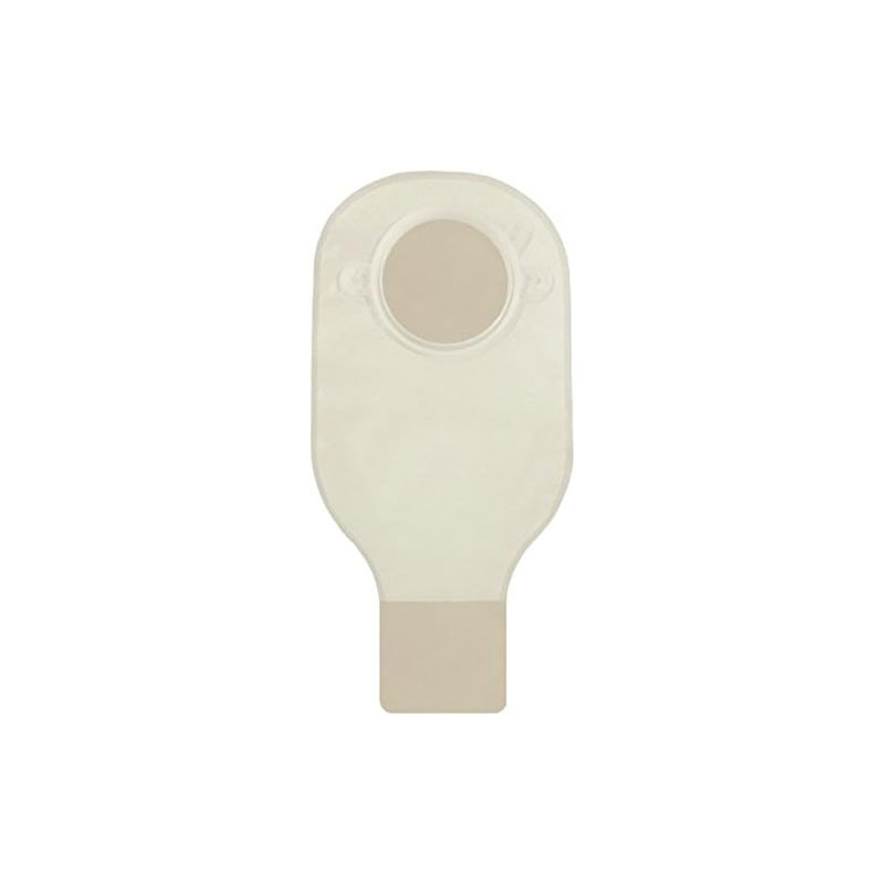 Genairex Securi-T USA 12 inch Drainable Pouch Opaque 1 Curved Tail Closure 2.75 inch Flange Box of 10