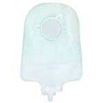 Genairex Securi-T USA 2-Piece Urinary Pouch Transparent Flip-Flow Valve 2.75 inch Flange Box of 10 thumbnail