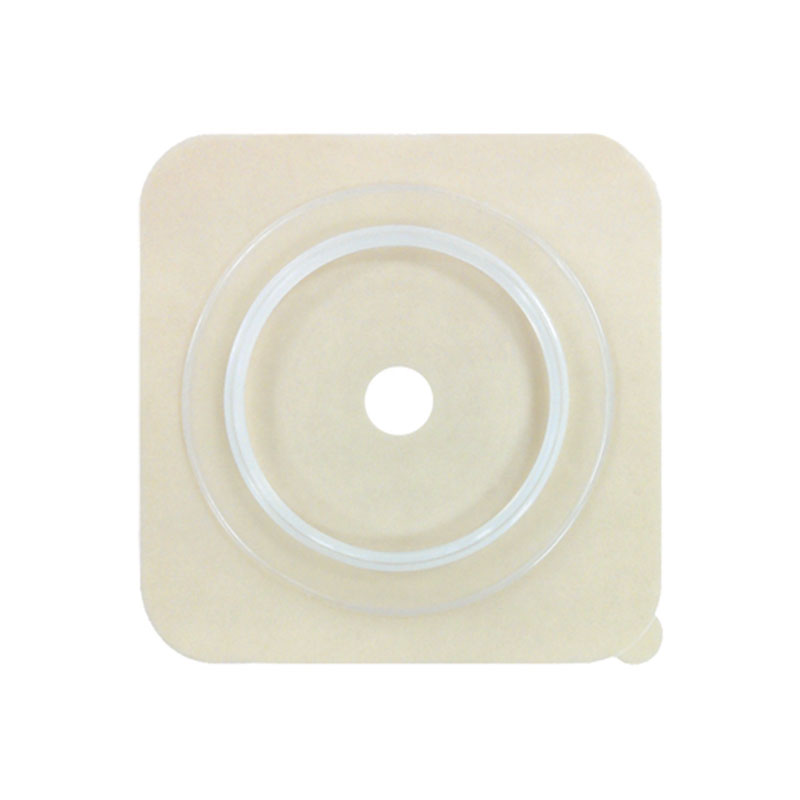 Genairex Securi-T USA 4x4 inch Extended Wear Solid Wafer Cut-to-Fit 1.75 inch Flange Box of 5