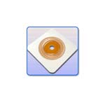 Genairex Securi-T USA 5x5 inch Extended Wear Wafer White Tape Collar 2.75 inch Flange Box of 5 thumbnail