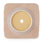 Genairex Securi-T USA 5x5 inch Standard Wear Wafer Tan Tape Collar 2.75 inch Flange Box of 10 thumbnail