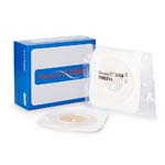 Genairex Securi-T USA 5x5 inch Standard Wear Wafer White Tape Collar Cut-to-Fit 2.25 inch Flange Box of 10 thumbnail