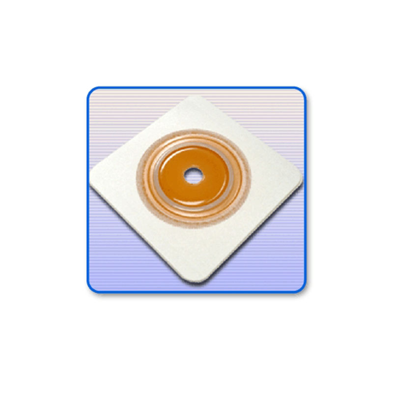 Genairex Securi-T USA Extended Wear Wafer White Tape Collar 4.25x4.25 inch Box of 5