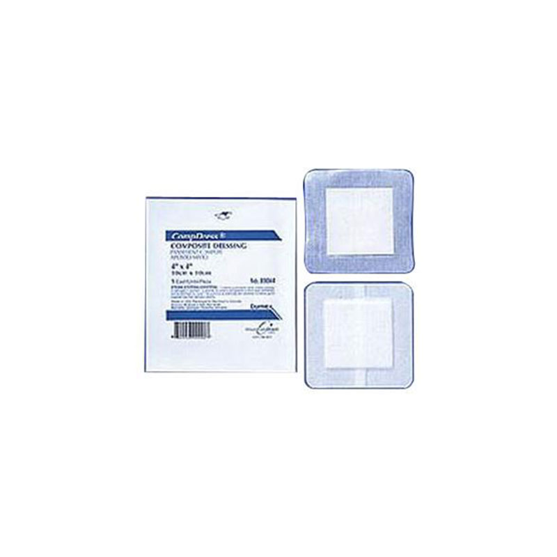 Gentell Compdress Island Dressing 2x2 inch Sterile Box of 25