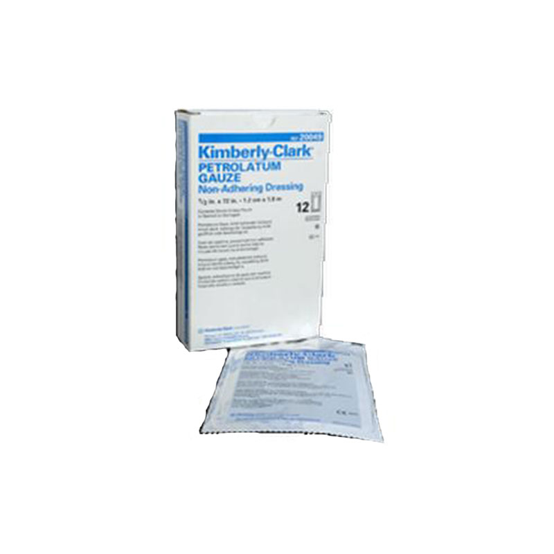 Gentell Petrolatum Impregnated Gauze 0.5x72 inch Box of 12