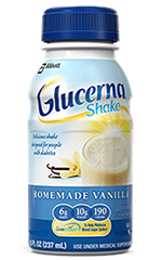 Abbott Glucerna Nutrition Vanilla Shake 8oz Case of 24