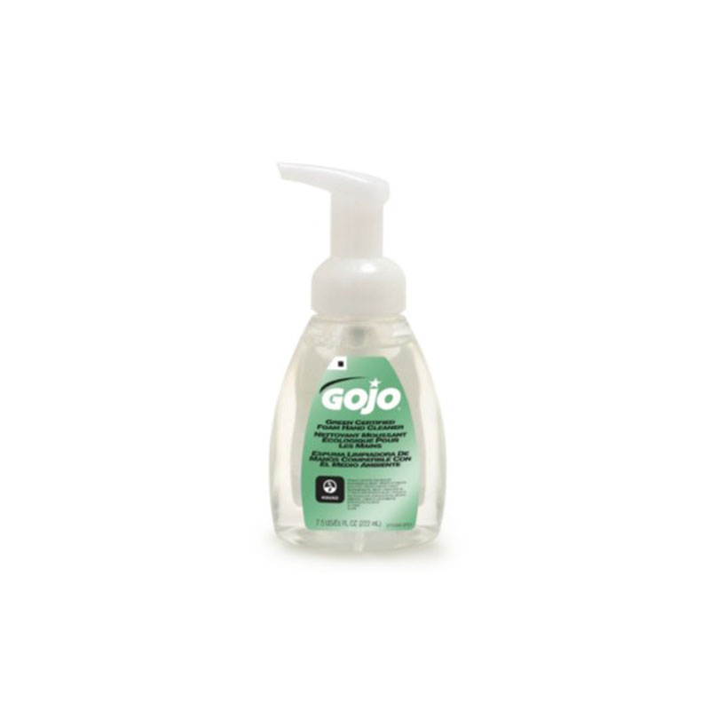 GOJO Green Certified Foam Hand Cleaner Pump Bottle 7.5 ounce