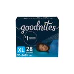 Goodnites Youth Pants for Boys X-Large Giga Pack Case of 28 thumbnail