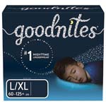 Goodnites Youth Pants for Boys X-Large Giga Pack Case of 28 thumbnail