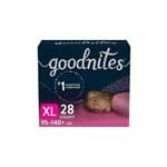 Goodnites Youth Pants for Girls X-Large Giga Pack Case of 28 thumbnail